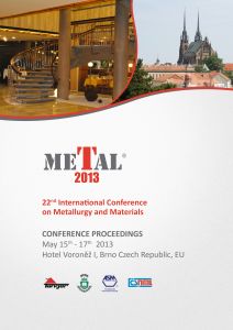 Conference Proceedings
                    - METAL 2013